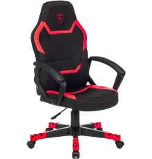 Кресло Zombie 10 черный/красный