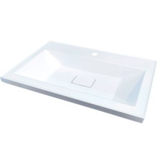 Умывальник Marblan Titan80 белый глянцевый, без сифона