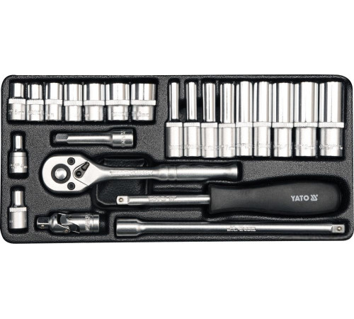 Универсальный набор инструментов Yato YT-14421 23 предмета