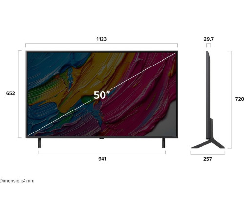 Телевизор LG AI QNED80 50QNED80A6A