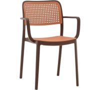 Стул Stool Group Yona с подлокотниками PP-297 коричневый