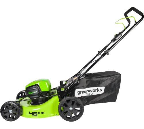Колёсная газонокосилка Greenworks GD60LM46HP без АКБ