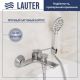 Смеситель Lauter Allure 21CK6618C с лейкой Living Nevada 21S10146
