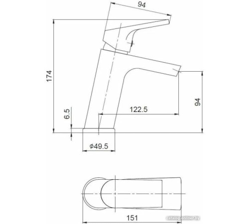 Смеситель Esko Orlando OL 26
