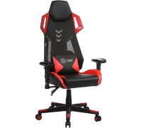 Кресло CACTUS CS-CHR-090BLR черный/красный