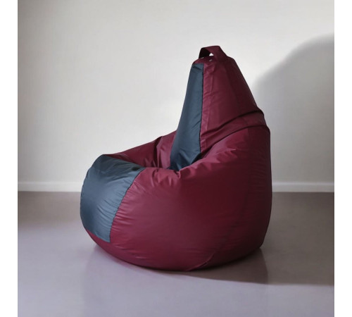 Кресло-мешок Mio Tesoro Груша Kombo XXL GF-130x85-BG бордовый