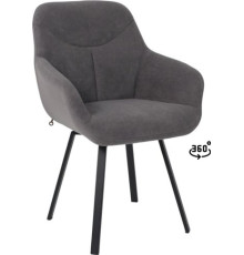 Стул Мамадома Romeo smile 360 b28 Antracite Lux/черный