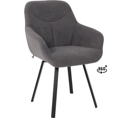 Стул Мамадома Romeo smile 360 b28 Antracite Lux/черный