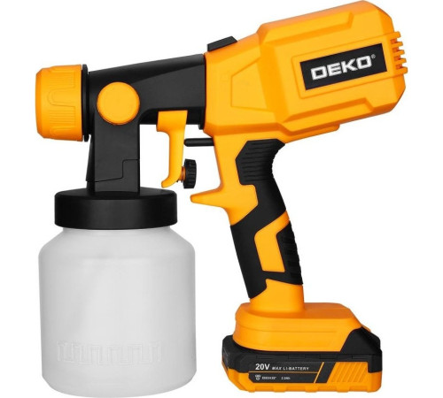 Краскораспылитель Deko SGDK20 086-1019 с 1-им АКБ