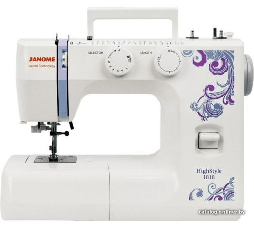Электромеханическая швейная машина Janome HighStyle 1818
