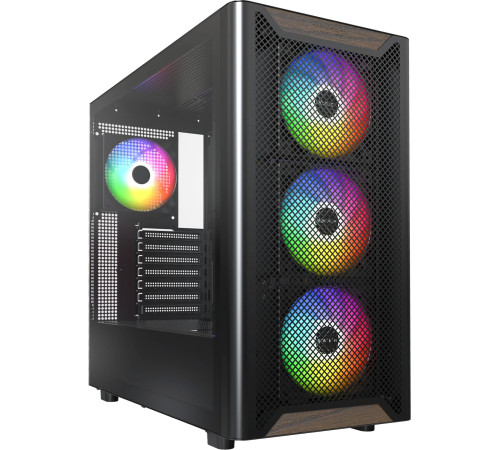 Корпус Montech XR Wood черный