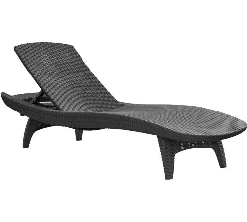 Шезлонг Keter Pacific Sun графит