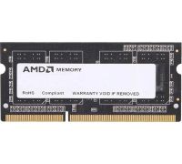 Оперативная память AMD 8ГБ DDR3 SODIMM 1600МГц R538G1601S2S-U