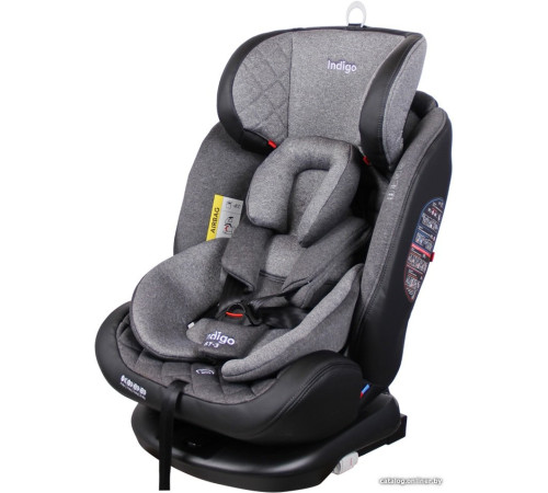 Детское автокресло Indigo Aero Isofix серый