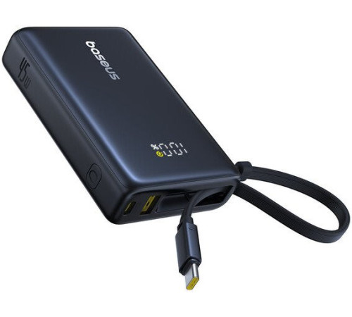 Внешний аккумулятор Baseus Picogo PPPG-1W45C Digital Display Power Bank 45W 10000mAh черный