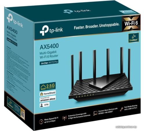 Wi-Fi роутер TP-Link Archer AX72 Pro