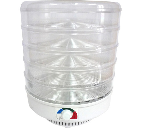 Сушилка для овощей и фруктов Спектр-Прибор Ветерок ЭСОФ2-0.5/220 5 поддонов, прозрачный