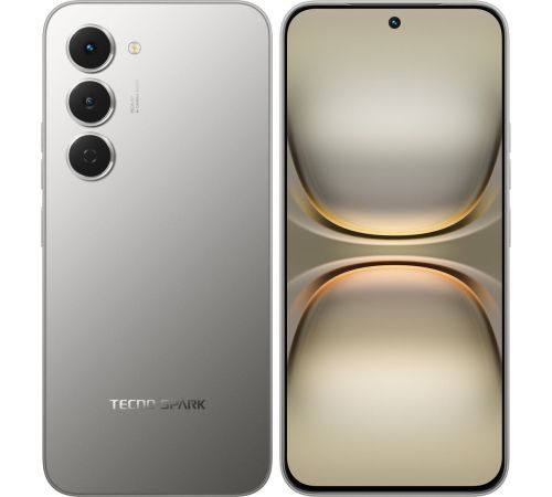 Телефон Tecno Spark 40 Pro 8GB/128GB лунный титановый