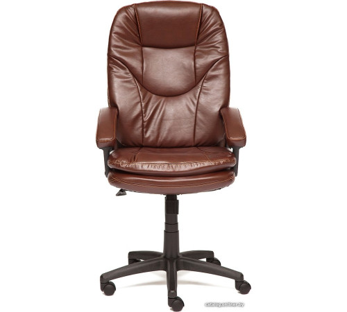 Офисное кресло TetChair Комфорт ЛТ, экокожа коричневый