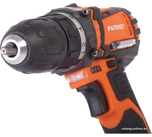 Дрель-шуруповерт Patriot BR 181UES 180201481 с 2-мя АКБ, кейс
