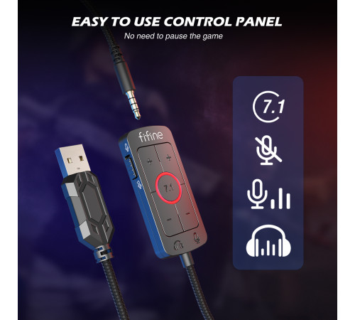 Наушники FIFINE H9 черный