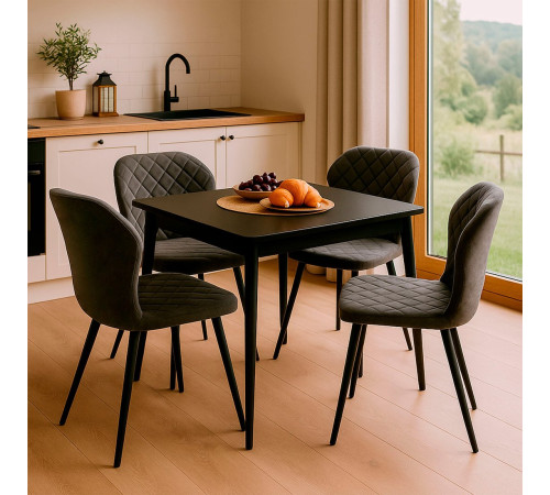 Стул Мамадома Robby D-R 360 b28 Antracite Lux/черный