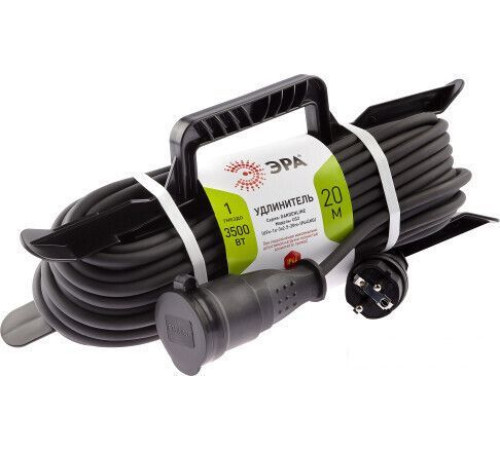 Удлинитель ЭРА UFx-1e-3x2,5-20m-IP44KG Б0050871