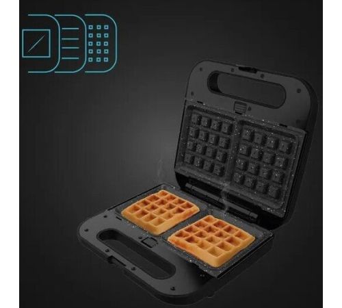 Многофункциональная сэндвичница Cecotec Rock'nToast 1000 3 in 1 Consum