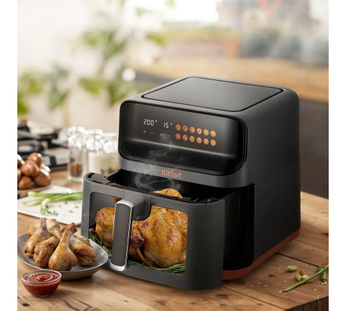 Аэрогриль аэрофритюрница Kitfort KT-8107