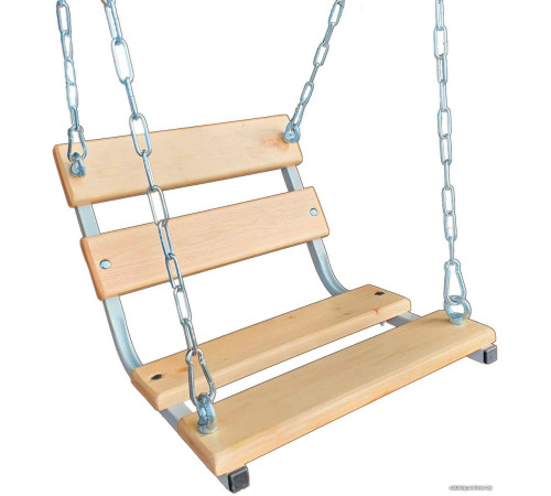 Подвесные качели Midzumi Качели цепные деревянные