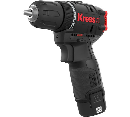 Дрель-шуруповерт Kress KUA24 с 2-мя АКБ, кейс