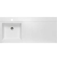 Умывальник Runo Гамма 105 лайт с правым крылом белый