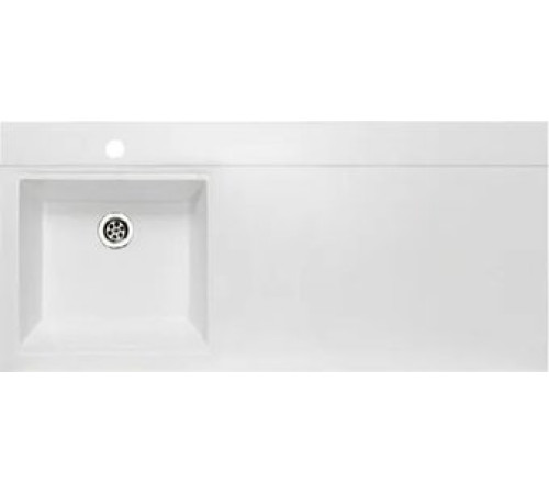 Умывальник Runo Гамма 105 лайт с правым крылом белый