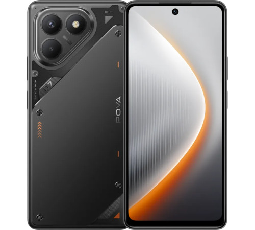 Телефон Tecno Pova 7 Neo 8GB/256GB индустриальный черный