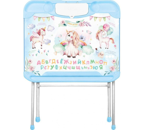 Детский стол Nika Наши детки с единорогом КНД4-М/1