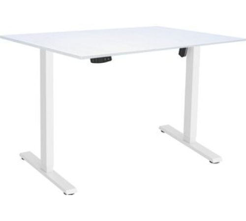 Стол с регулировкой высоты ErgoSmart Electric Desk Slim 1200х650х18мм ясень тронхейм/белый