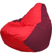 Кресло-мешок Flagman Груша Макси Г2.1-180 бордовый/красный
