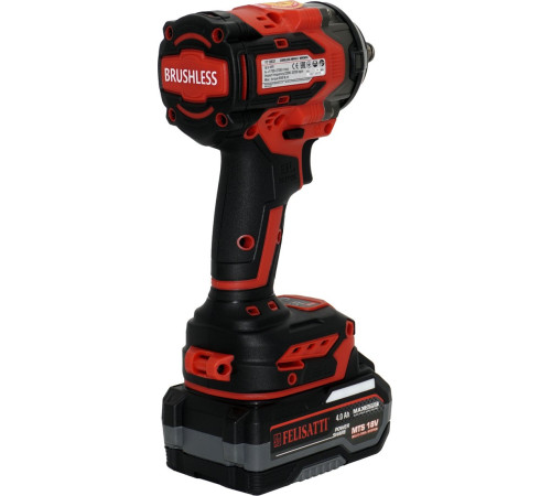 Гайковерт Felisatti FT15838 с 2-мя АКБ