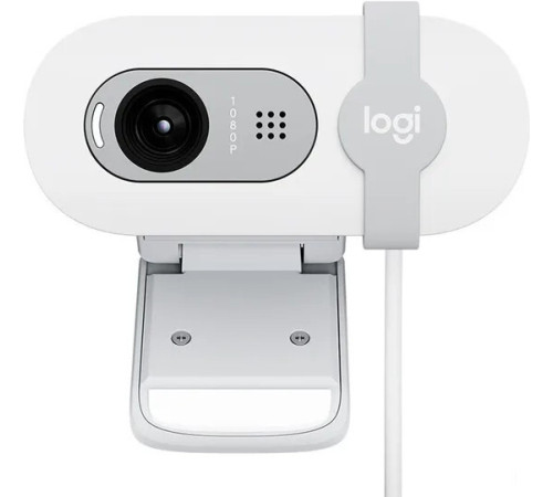 Веб-камера Logitech Brio 100 белый
