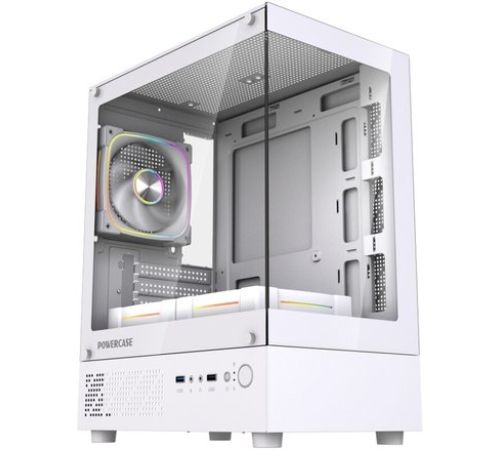 Корпус Powercase Vision Micro M1 ARGB CVMM1W-A3
