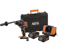Ударная дрель-шуруповерт AEG Powertools BSB 18BL LI-602C 4935464100 с 2-мя АКБ 6 Ач, кейс