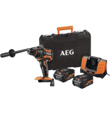 Ударная дрель-шуруповерт AEG Powertools BSB 18BL LI-602C 4935464100 с 2-мя АКБ 6 Ач, кейс