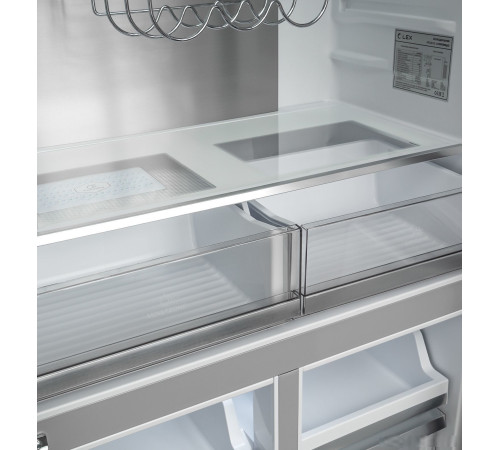 Четырёхдверный холодильник LEX LCD505GBGID