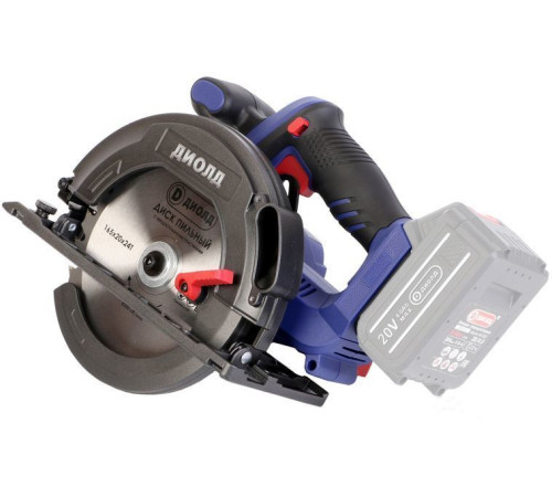 Дисковая циркулярная пила ДИОЛД АДП-20ЛИ-02 без АКБ