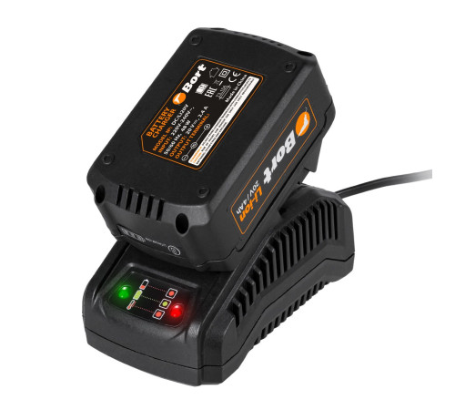 Угловая шлифмашина Bort BWS-20LI-SR с 2-мя АКБ