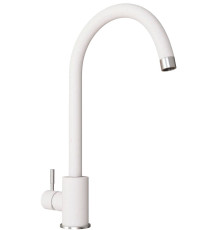 Смеситель Polygran Альтаир белый хлопок 36