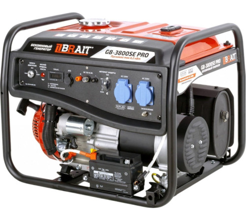 Бензиновый генератор Brait GB-3800SE PRO