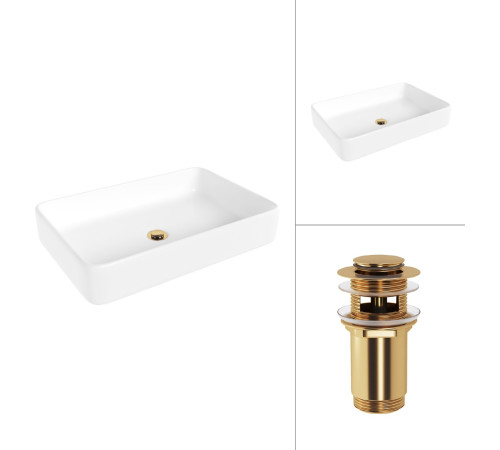 Умывальник Lauter 21842 + клапан 21190G