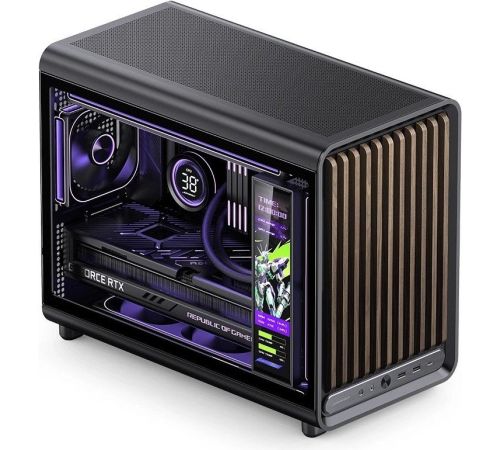 Корпус Jonsbo D33 Wood черный
