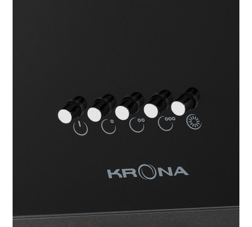 Кухонная вытяжка Krona Polly 600 PB черный